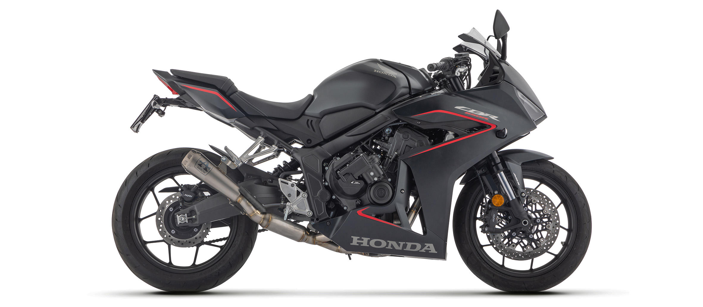 Arrow Pro-Race Full System with Titanium Silencers - Honda CBR650